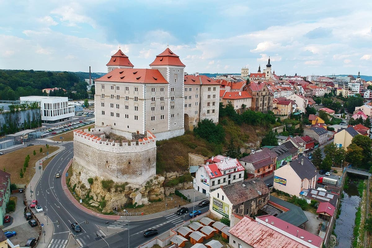 Mladá Boleslav – pohled na město, kde servisujeme plynové kotle