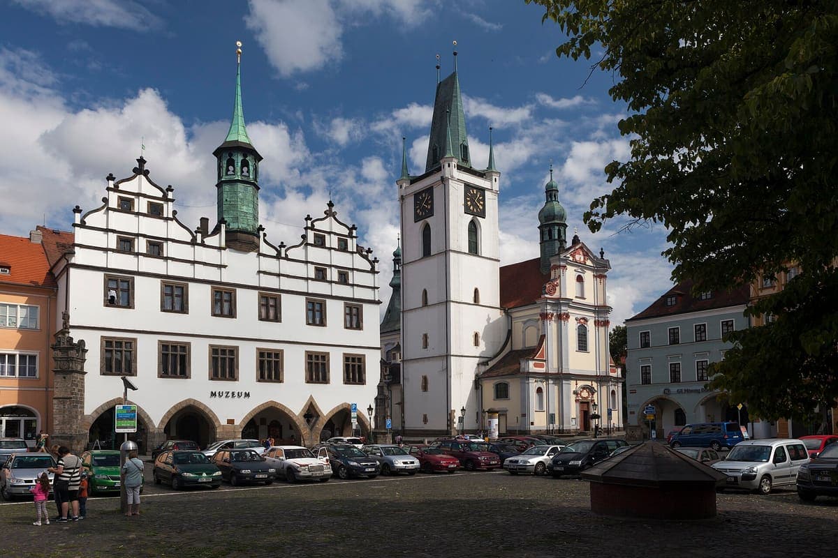Litoměřice – pohled na město, kde servisujeme plynové kotle
