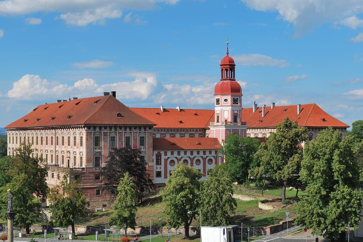 Roudnice nad Labem – pohled na město, kde servisujeme plynové kotle